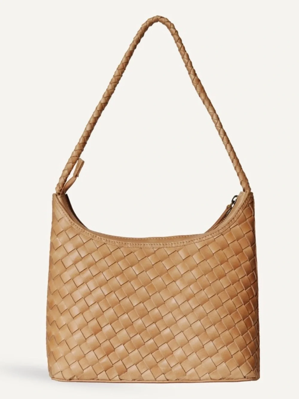 Bembien Marni Handwoven Leather Shoulder Bag Caramel - Picture 1 of 14